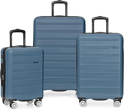 Traveler's Choice Snowcreek Hardside Expandable Spinner Luggage, Navy, Large - Amazon.ae Price Tracker