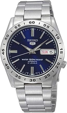 Seiko Men Automatic Watch With Analog Display And Stainless Steel Strap SNKd99, Silver - Best Deal Finder