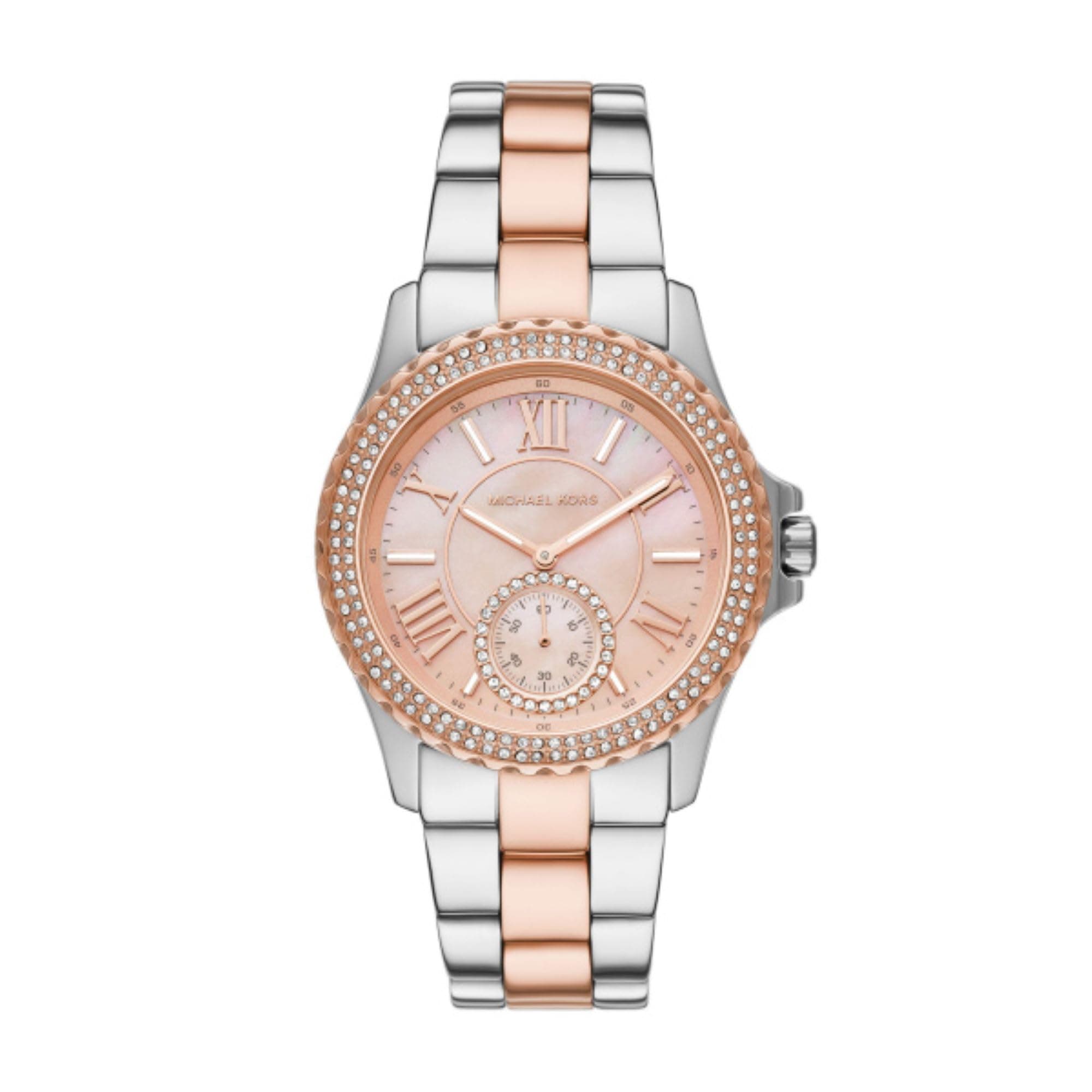 Michael Kors Everest Three-Hand Two-Tone Stainless Steel Watch style MK7402 on Amazon.ae - Price Tracker