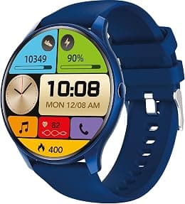 TOUCHMATE Super Slim AMOLED Calling Smartwatch with EXTRA Black STRAP worth AED 30 - Best Deal Finder