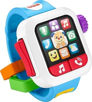 Fisher-Price GJW17 Laugh & Learn Time to Learn Smartwatch, Musical Baby Toy, Multicolor - Amazon.ae Price Tracker