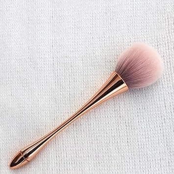 Handle Flexible Fluffy Soft Synthetic Bristle Setting Sheer Powder Makeup Brush (Color : B) on Amazon.ae - Price Tracker