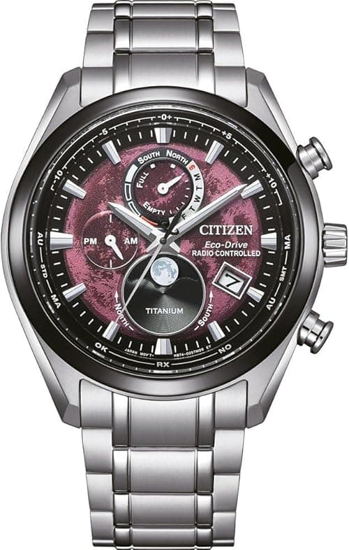 Citizen Men's Multi Dial Eco-Drive Watch with Titanium Strap BY1018-80X on Amazon.ae - Price Tracker