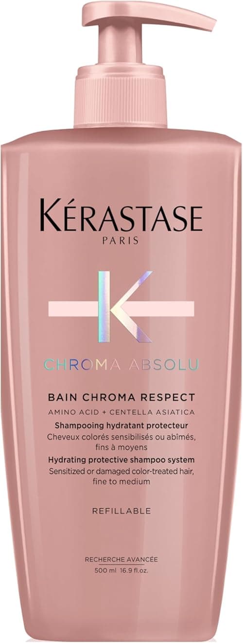 Kérastase Chroma Absolu Chroma Respect Shampoo For Sensitized or Damaged Color-Treated Hair, Protects and Hydrates Fine To Medium Hair with Glycerin and Hyaluronic Acid on Amazon.ae - Price Tracker