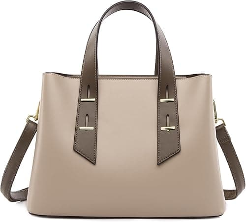Handbags for Women – Leather Shoulder & Tote Bags with Top Handle and Zipper Closure, Stylish Purse for Daily Use or Gift on Amazon.ae - Price Tracker