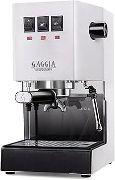 Gaggia Classic E24 | Brass Boiler | Manual Espresso Machine | Made in Italy | Coffee machine with Professional Steam Wand | Americano, Latte and Cappuccino Maker | Polar White on Amazon.ae - Price Tracker