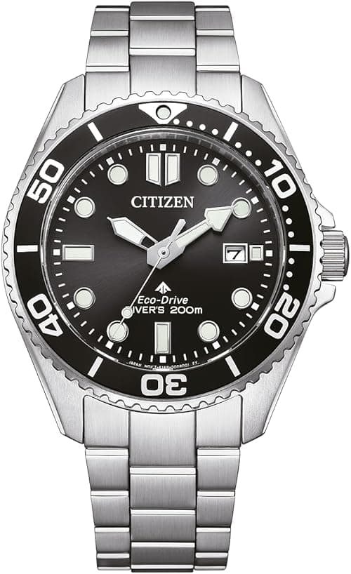 Citizen Men's Analogue Eco-Drive Watch with Stainless Steel Strap BN0261-51E on Amazon.ae - Price Tracker