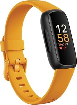 Fitbit Inspire 3 Activity Tracker with 6-months Premium Membership Included, up to 10 days battery life and Daily Readiness Score - Black/Morning Glow, One Size on Amazon - Best Deal Finder