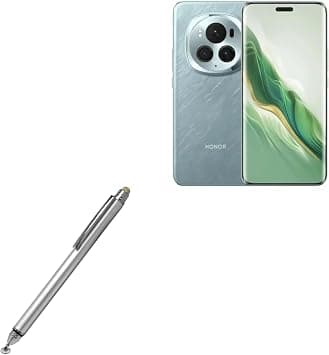BoxWave Stylus Pen Compatible with Honor Magic6 Pro - DualTip Capacitive Stylus, Fiber Tip Disc Tip Capacitive Stylus Pen - Metallic Silver على Amazon.ae - متتبع الأسعار