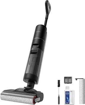 Dreame H12 Pro Ultra Wet and Dry Vacuum Cleaner, Brush Cleaning 60°C, 30 Min. Hot Air Drying, Self Cleaning with Fixed Scraper, 16 kPa Suction Power, Double Edge Cleaning, Intellectual Detect & Fit على Amazon.ae - متتبع الأسعار