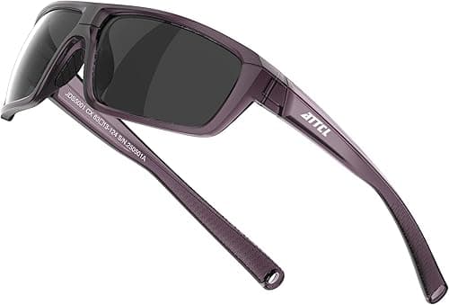 ATTCL Polarized Wrap Sunglasses for Men: Rectangle TR90 Frame, UV400 Protection Sport Glasses for Running, Driving, Fishing and Outdoor Activities on Amazon.ae - Price Tracker