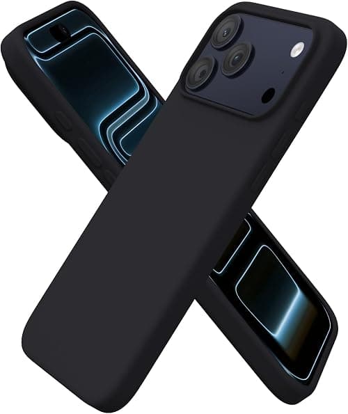 ORNARTO Case for iPhone 17 Pro Max (6.9") - Liquid Silicone Anti-Skid Full Protection Shockproof Soft Microfiber Interior - Black on Amazon.ae - Price Tracker