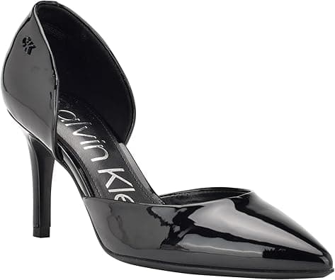 Calvin Klein Women's Gloria Pump, Black Patent 002, 10 on Amazon.ae - Price Tracker