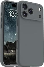 OTOFLY Magnetic for iPhone 17 Pro Max Case,Compatible with Magsafe,Classic Liquid Silicone Mobile Phone Case,Integrated Camera Control Button,Anti-Scratch Microfiber Lining,Charcoal Gray - Best Deal Finder