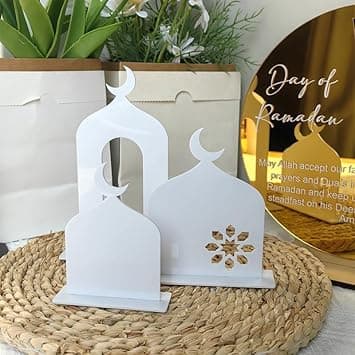 Ramadan Decorations for Table Sign Eid Mubarak Party Decoration Ramadan Kareem Wooden Ornaments for Eid Islamic Decorations for Home (Ramadan-C) - Amazon.ae Price Tracker