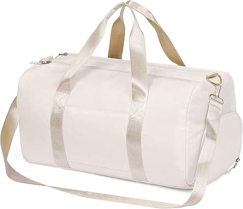 Duffle Bag for Women, Sports Duffel Bag for Gym with Wet Pocket & Shoe Compartment, Overnight Weekender Travel Bag on Amazon.ae - Price Tracker