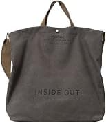 Women Canvas Tote Handbags Casual Shoulder Work Bag Crossbody Top Handle Bag Cross-body Handbags - Best Deal Finder