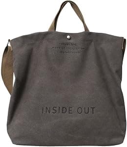 Women Canvas Tote Handbags Casual Shoulder Work Bag Crossbody Top Handle Bag Cross-body Handbags - Best Deal Finder