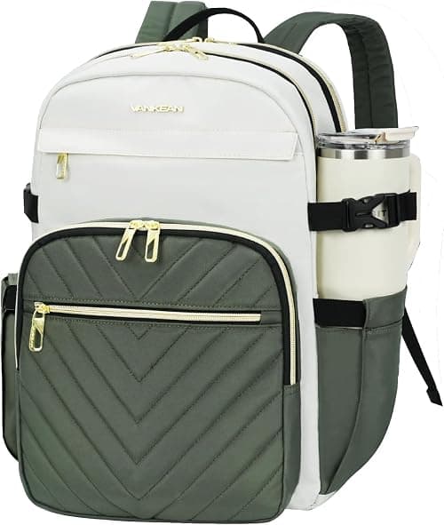 VANKEAN Laptop Backpack Women, 15.6-17.3" Computer Backpacks College Work on Amazon.ae - Price Tracker