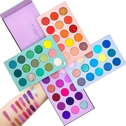 HUDA GIRL Eyeshadow Palette, Makeup Book for Women & Girls: Complete Eye Shadow Palette with 60 Shades - Matte, Shimmer, and Glitters for Everyday or Special Occasion All in One Makeup Palette on Amazon.ae - Price Tracker
