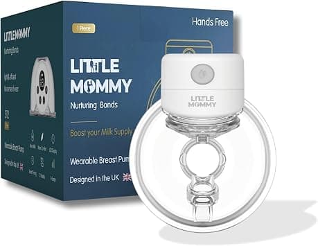 LITTLE MOMMY Hands Free Electric Single Breast Pump, Wearable, Upgraded Seal Design, Touch Control LED Display, Portable with Low Noise, 2 Modes & 9 Levels suction, Quiet & Pain Free, 24MM Flanges on Amazon.ae - Price Tracker
