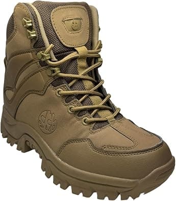 Sky View High Cut Tactical Military Boots Shoes Uniform Working Climbing Travel Hiking Trekking For Men on Amazon.ae - Price Tracker