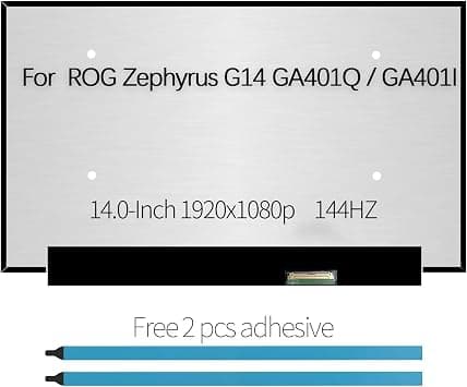 LCD LED Screen Replacement for Asus ROG Zephyrus G14 GA401Q 144Hz 100% sRGB FHD 1920X1080 IPS Display on Amazon.ae - Price Tracker