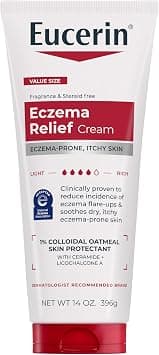 Eucerin Eczema Relief Body Cream, Eczema Cream, Skin Care for Eczema, 14 Oz Tube on Amazon.ae - Price Tracker