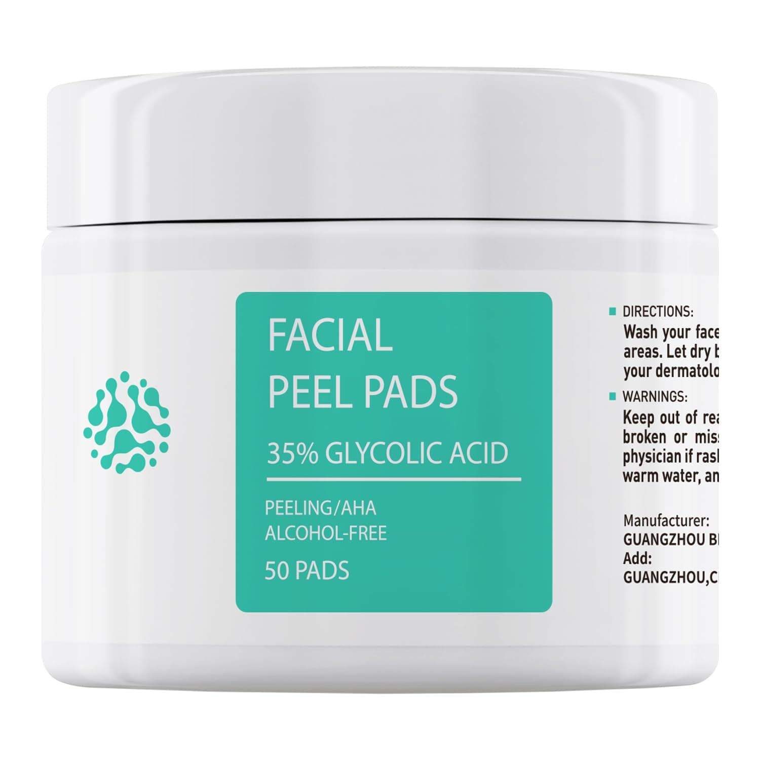 YAFUSIPE Glycolic Acid Pads 35% AHA Facial Resurfacing Pads with Vitamins B5, C & E, Green Tea, Exfoliating Face Wipes Peel Pads for Fine Lines & Wrinkles Brightening Exfoliant Pads for Face on Amazon.ae - Price Tracker