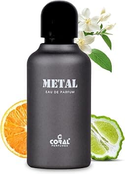 Coral Metal Perfume For Men - 100ml | Eau De Parfum | Long-Lasting Woody Citrus Fragrance with Patchouli & Musk | Luxury Perfume for Men on Amazon.ae - Price Tracker