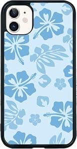 FANXI Blue Hibiscus Phone Case Compatible with iPhone 11 6.1 Inch - Shockproof Protective TPU Cute Flower Printed Phone Case Designed for iPhone 11 Case for Men Women Girls - Amazon.ae Price Tracker