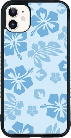 FANXI Blue Hibiscus Phone Case Compatible with iPhone 11 6.1 Inch - Shockproof Protective TPU Cute Flower Printed Phone Case Designed for iPhone 11 Case for Men Women Girls - Amazon.ae Price Tracker