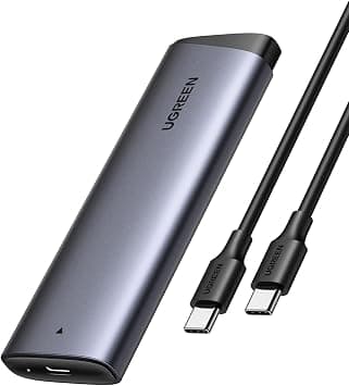 UGREEN M.2 NVME Enclosure, 10Gbps M.2 SSD Enclosure to USB Adapter/Reader | , USB C 3.2 Gen2, Tool-Free External PCI-E SSD Case Supports M and B&M Keys and Size 2230/2242 /2260/2280 on Amazon.ae - Price Tracker