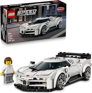 LEGO Speed Champions Bugatti Centodieci Hyper Sports Car Toy - Car Model Kit with a Driver Minifigure - Birthday Gift for 9+ Year Old Boys - 77240 - Amazon.ae Price Tracker