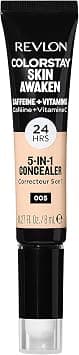 Revlon ColorStay Skin Awaken 5-in-1 Concealer 24HR Wear (30g) Fragrance & Paraben Free, Universal Brightener Unisex - Best Deal Finder