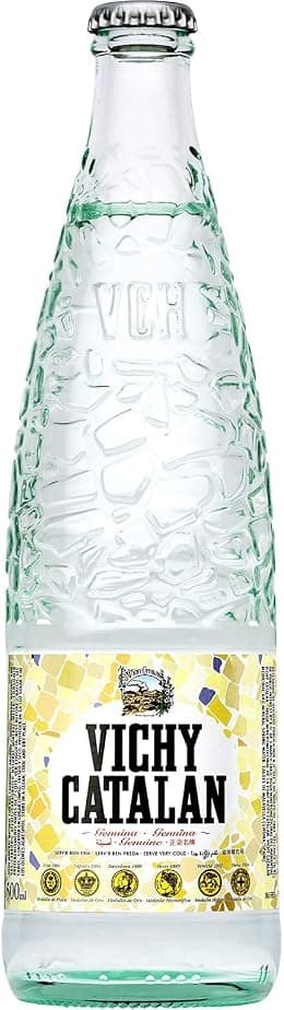 Vichy Catalan Sparkling Natural Mineral Water 16.90 fl oz (500ml) Bottle - Best Deal Finder