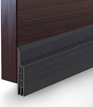 Suptikes Door Draft Stopper Under Door Seal for Exterior/Interior Doors, Door Sweep Strip Under Door Draft Blocker, Soundproof Door Bottom Weather Stripping, 2 Inch W x 39 Inch L, Black - Amazon.ae Price Tracker