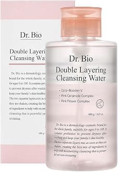 Dr.Bio One Shot Micellar Cleansing Water 480g – Gentle Hydrating Makeup Remover & Facial Cleanser – Korean Skincare - Best Deal Finder