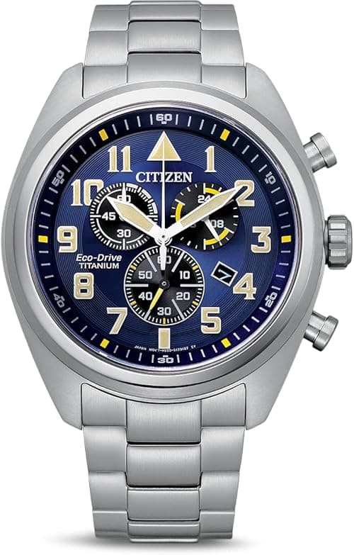 Citizen Mens Chronograph Eco-Drive Watch Titanium on Amazon.ae - Price Tracker