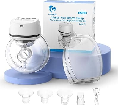 Bellababy Hands-Free Breast Pump Wearable, Electric Breast Pump Portable, Effective Suction, 4 Modes & 6 Levels, 6 oz, 1 Pack (24mm Flange, with 21mm/19mm/17mm Inserts) on Amazon.ae - Price Tracker
