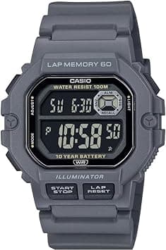 Casio WS-1400H Series | Black | Lap Memory 60, Black, WS-1400H-8BVCF on Amazon.ae - Price Tracker