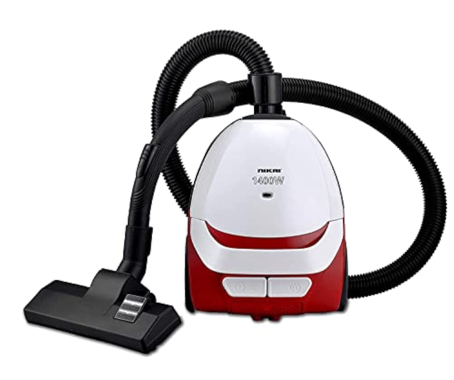 NIKAI Vacuum Cleaner, Compact Design, Automatic Cord Rewinding, Multi-Stage Filtration, Filter Full Indication, Cloth Bag, Easy Carry Handle For Effortless Cleaning 1400 W NVC2302A1-2 Years Warranty on Amazon.ae - Price Tracker