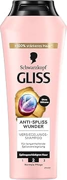 Gliss Kur Anti-Split End Miracle Shampoo (250 ml), Hair Shampoo Repairs Damaged Hair Fibres, Nourishing Shampoo Strengthens Hair and Gently Cleanses on Amazon.ae - Price Tracker