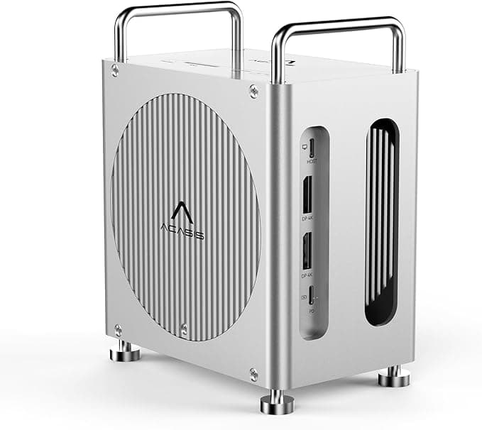 ACASIS Mac mini M4 Dock & Stand, 40Gbps Mac mini M4 Hub with Dual-Bay NVMe SSD Enclosure，11-in-1 Docking Station for Mac mini M4/M4 Pro, Dual DisplayPort MST, 3×USBA 10Gbps, 30W PD, SD/TF Reader on Amazon.ae - Price Tracker