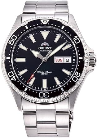 Orient Kamasu/Mako III Men's Automatic Manual Winding Sports Steel or Silicone Divers' Watch with Screw Crown and Sapphire Crystal on Amazon.ae - Price Tracker