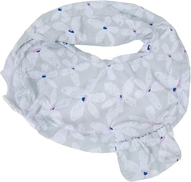 My Brest Friend Original Nursing Pillow Cover - Slipcovers for Baby - Adjustable Fit, Easy Care, Durable - Original Nursing Pillow Not Included, Platinum Posies on Amazon.ae - Price Tracker