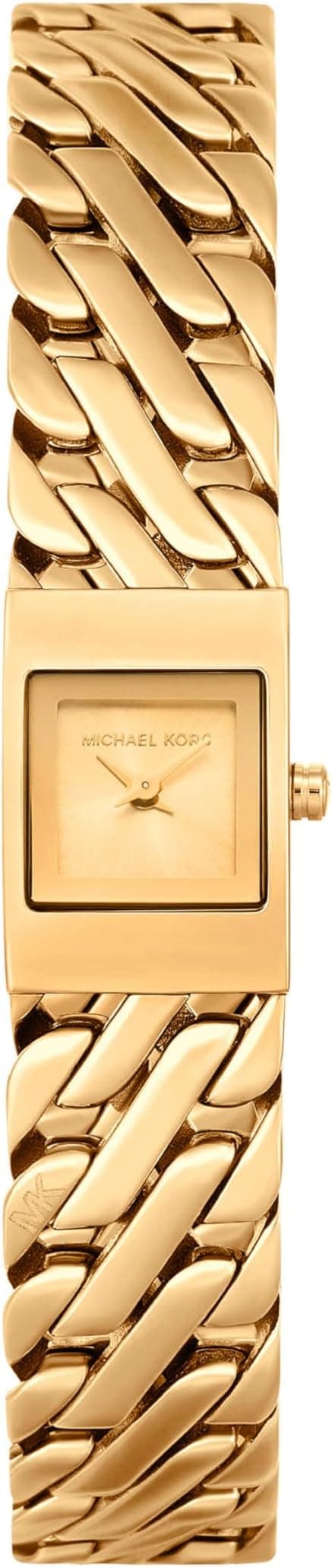 Mini Darrington Gold-Tone Chain Link Watch by Michael Kors على Amazon.ae - متتبع الأسعار