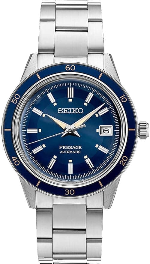 SEIKO Automatic Watch for Men - Presage Collection with Vintage 1960s Watch Inspiration - 50M Water Resistant on Amazon.ae - Price Tracker
