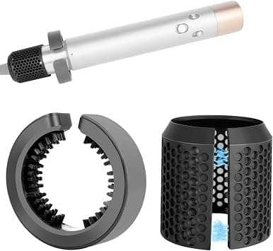 Outer Filter Cage Replacement for Dyson Airwrap Hair Styler Models HS01 HS05 Strainer Magnetic Filter Cover Part no. 969758-06 with Filter Cleaning Brush - Best Deal Finder
