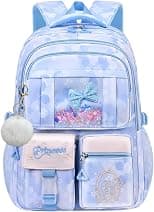 Backpacks for Girls Cute School Bag Girls Bookbags Multi-Pockets Kids Backpack for Elementary & Middle School - Best Deal Finder